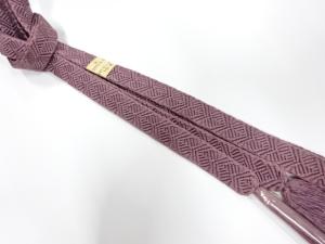 未使用品　正絹　手組帯締め